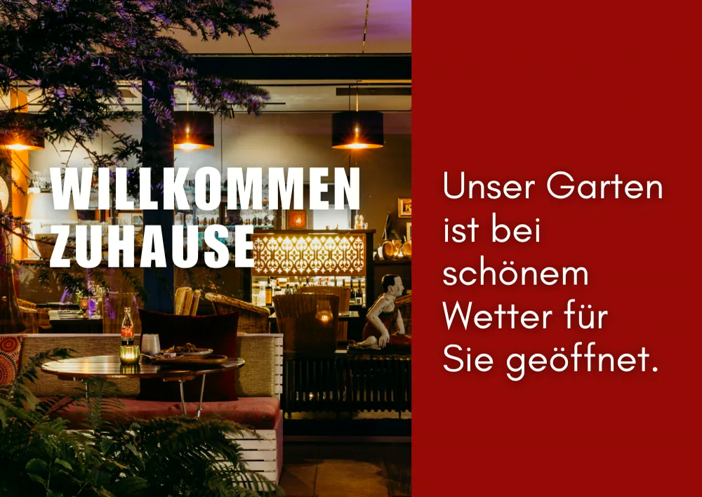 Gartenansicht des Champor mit Bepflanzung